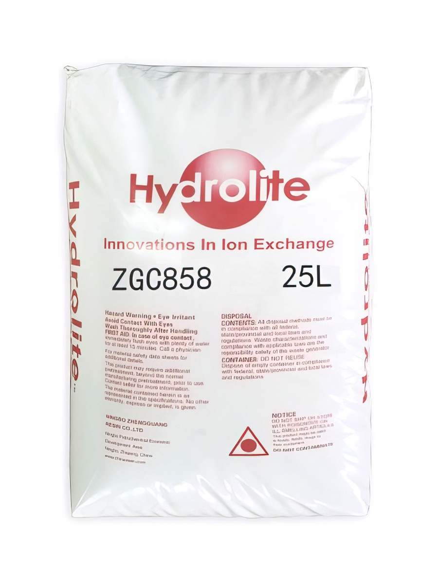 Фильтрующий материал Hydrolite С207 (ZGC858 25л/20кг) удаление ионов железа из воды